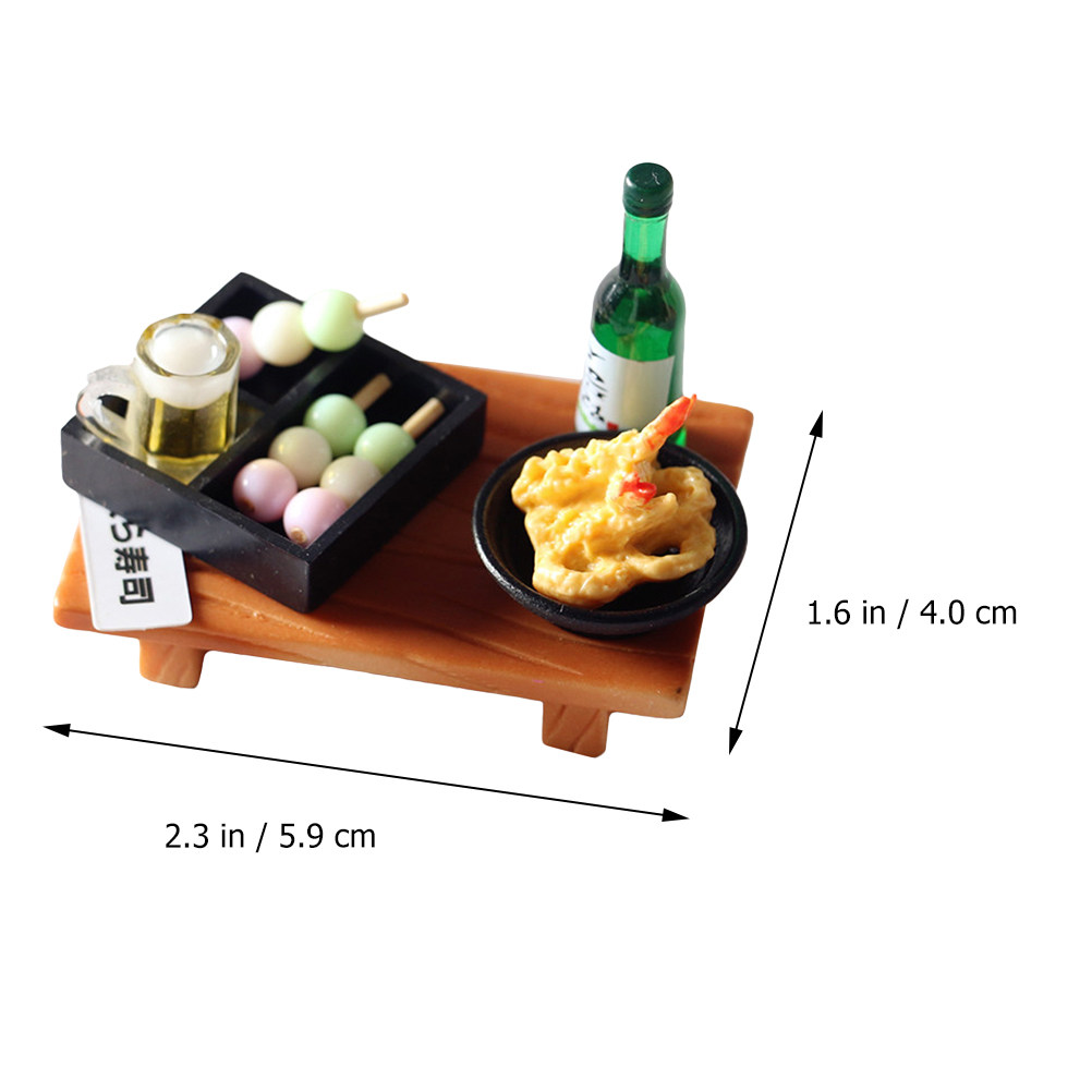 3Pcs Mini Sushi Realistic Deco - Japanese Lifestyle Japanese incelemesi ve fiyatı