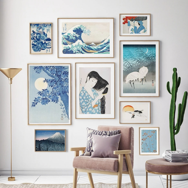 Vintage Hokusai Waves Mount Fu - Japanese Women Lifestyle incelemesi ve fiyatı