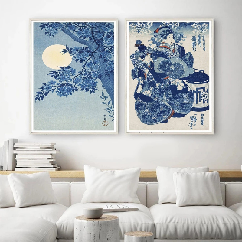 Vintage Hokusai Waves Mount Fu - Japanese Women Lifestyle incelemesi ve fiyatı