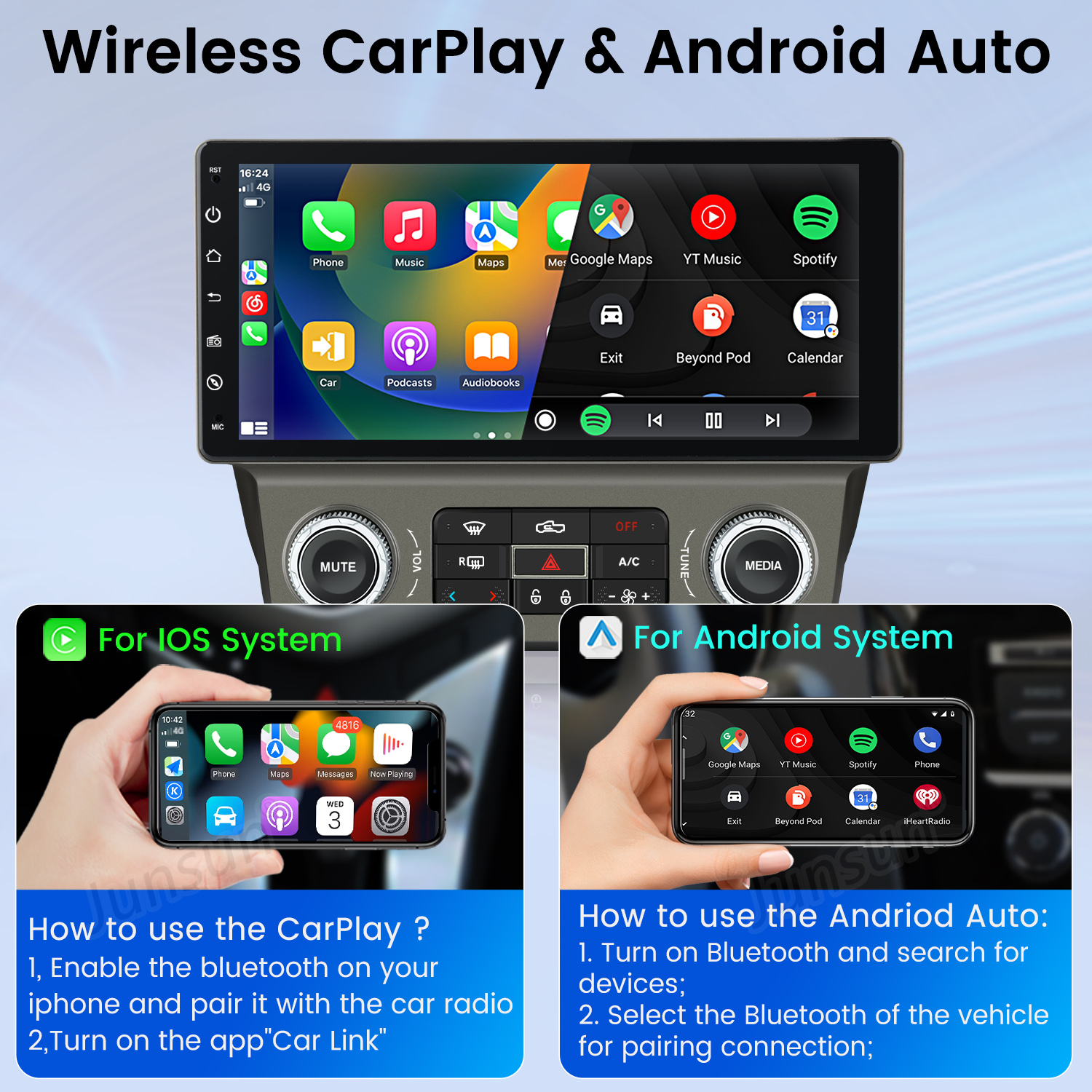 Junsun AI Voice Car Stereo Rad - Japanese Lifestyle Hindi incelemesi ve fiyatı