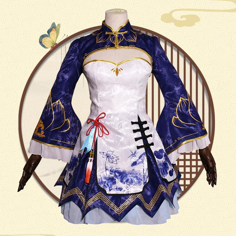 2025 Rem Ram Cosplay Cheongsam - Japanese Women Lifestyle incelemesi ve fiyatı