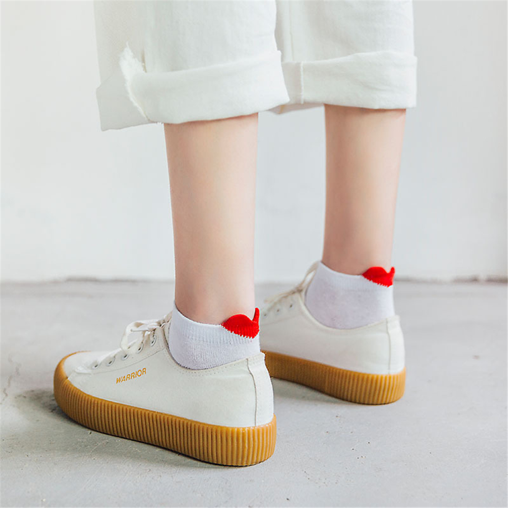 1 Pair Cute Girls' 3D Heart He - Japanese Women Lifestyle incelemesi ve fiyatı