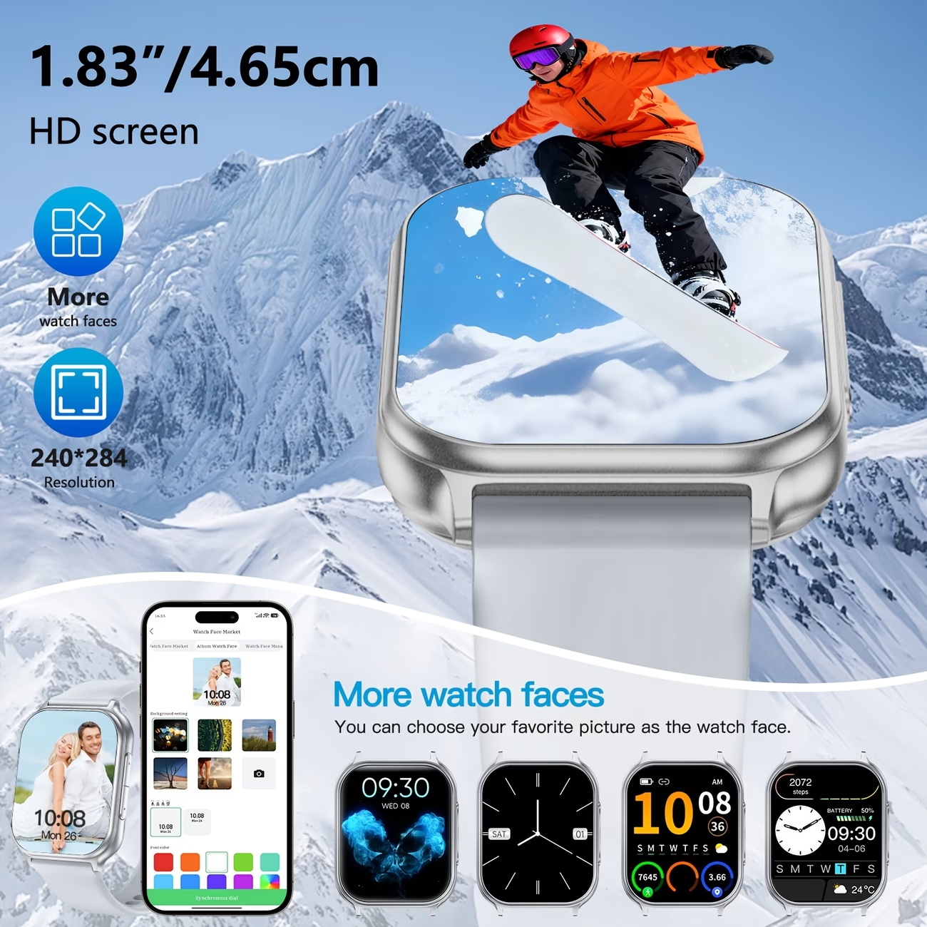 2026 New Style 1.83'' Smart Wa - Japanese Women Lifestyle incelemesi ve fiyatı
