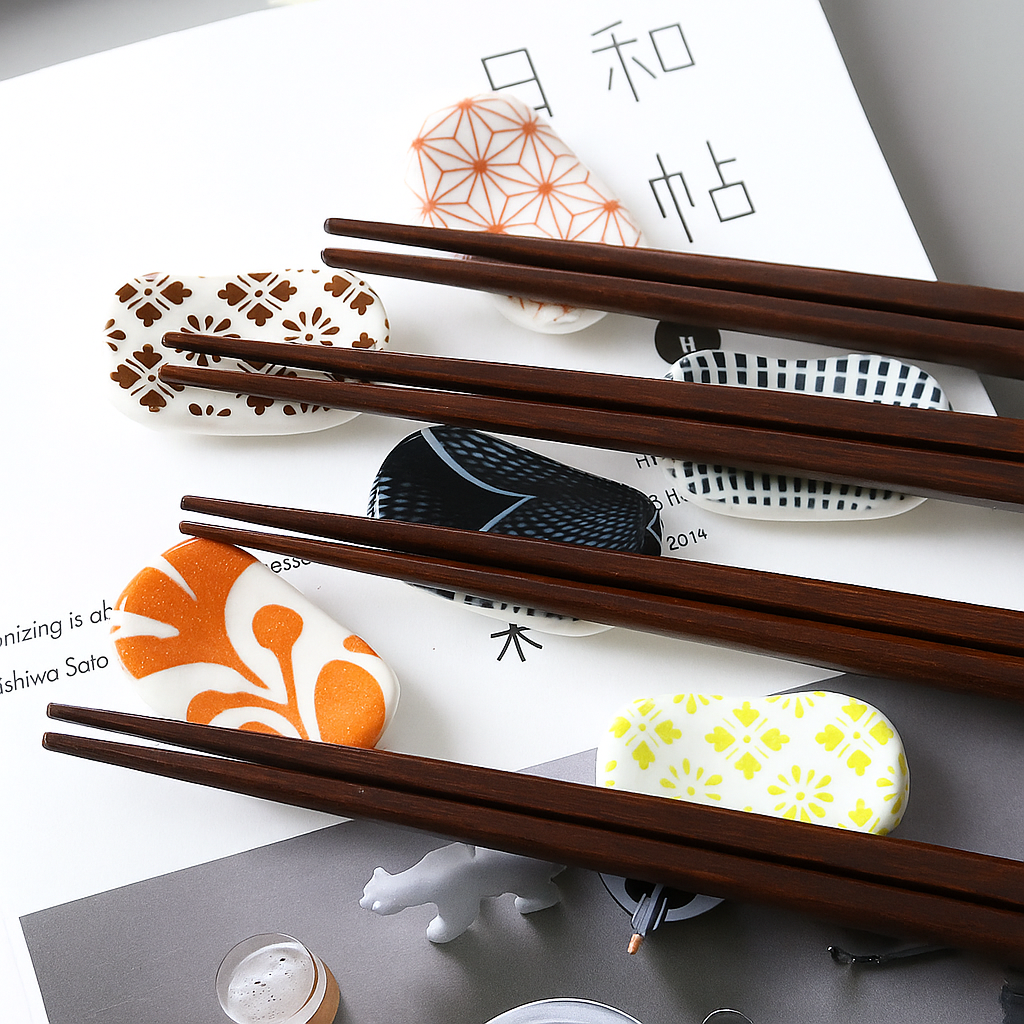 Japanese Style Chopsticks Spoo - Chopstick Rest Ceramic incelemesi ve fiyatı