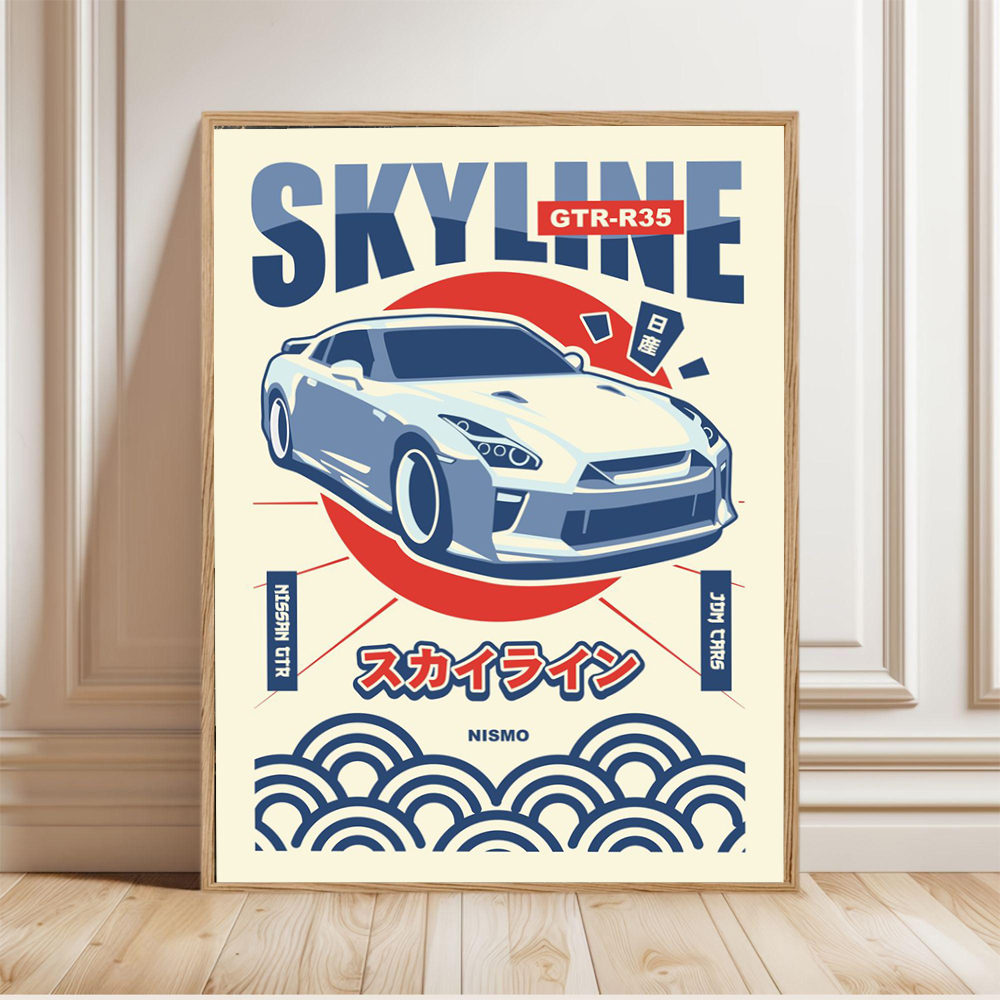 Retro Japanese Car Posters Spo - Japanese Car Lifestyle incelemesi ve fiyatı