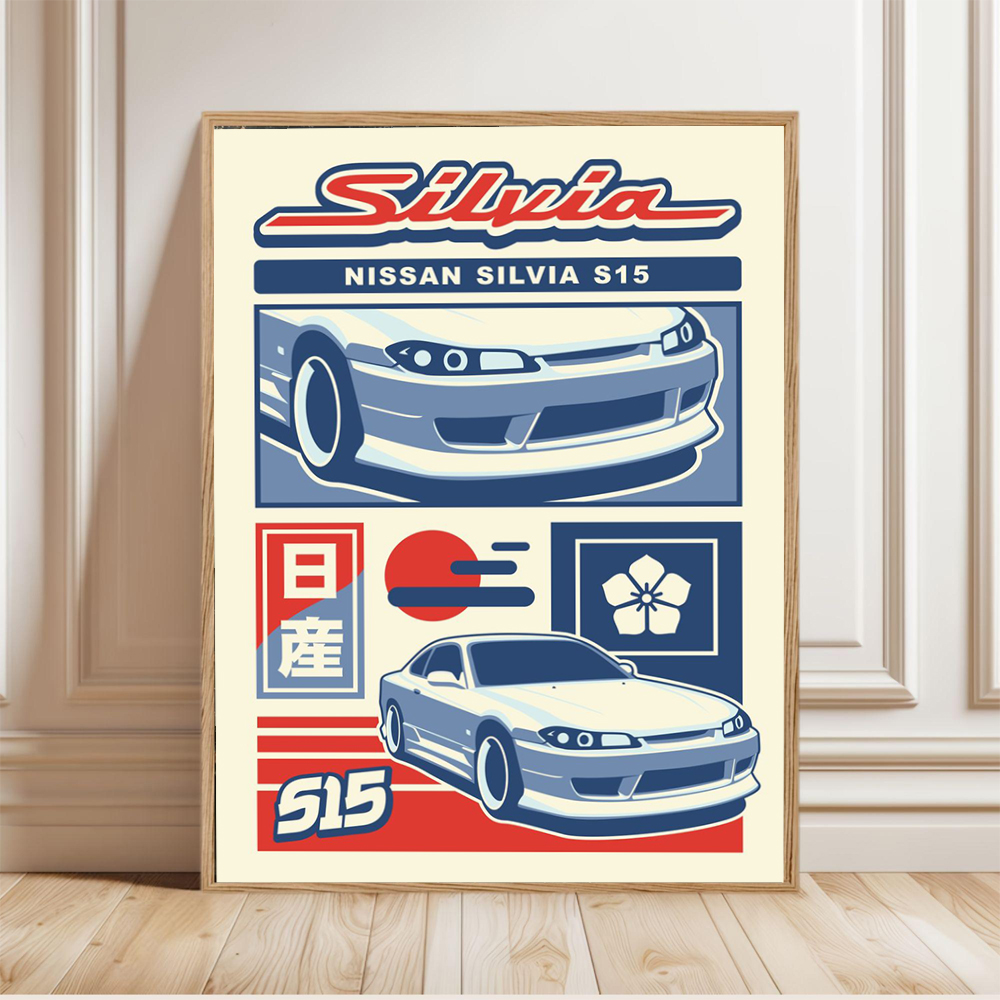 Retro Japanese Car Posters Spo - Japanese Car Lifestyle incelemesi ve fiyatı