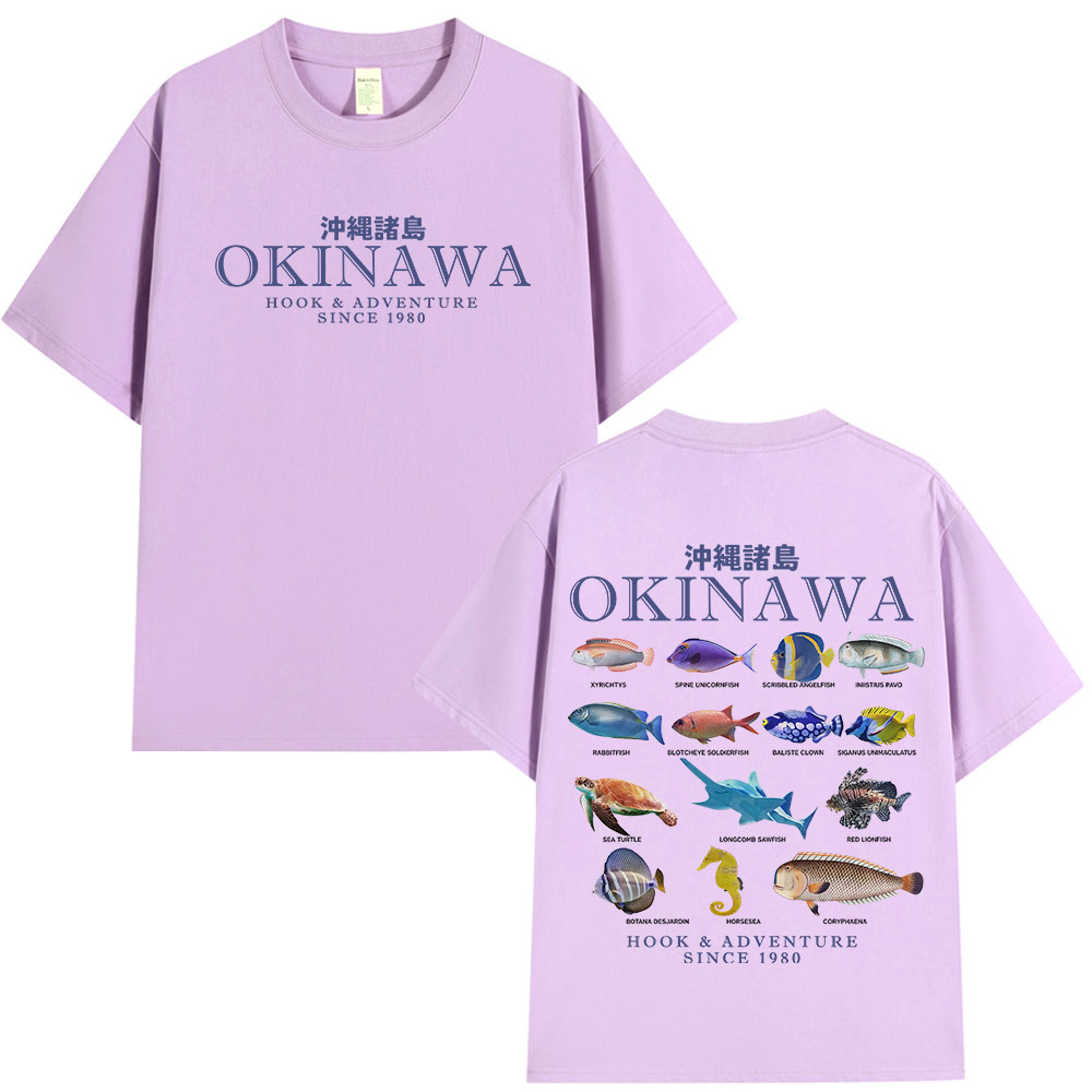 Okinawa Ocean Fish T Shirt Sea - Japanese Women Lifestyle incelemesi ve fiyatı