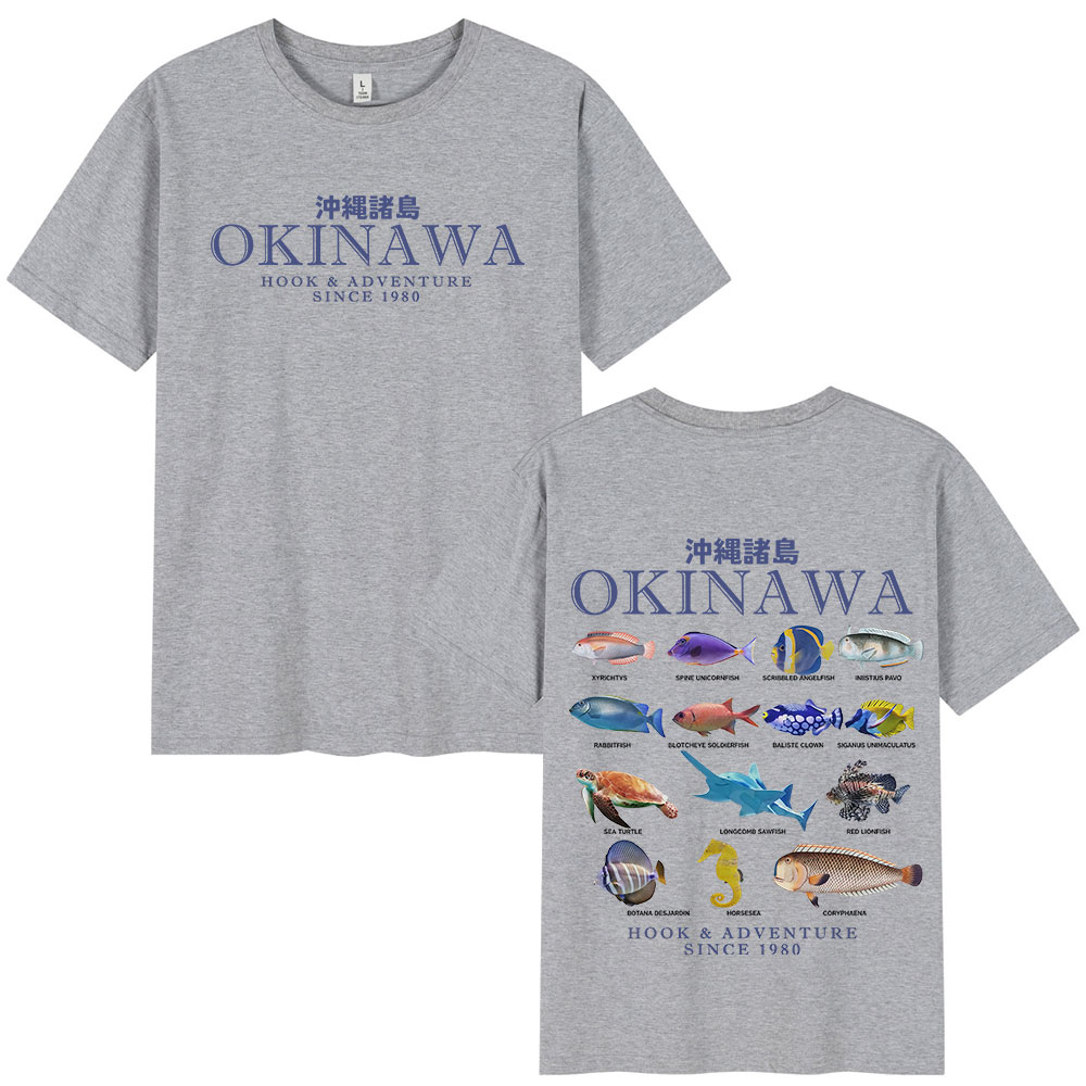 Okinawa Ocean Fish T Shirt Sea - Japanese Women Lifestyle incelemesi ve fiyatı