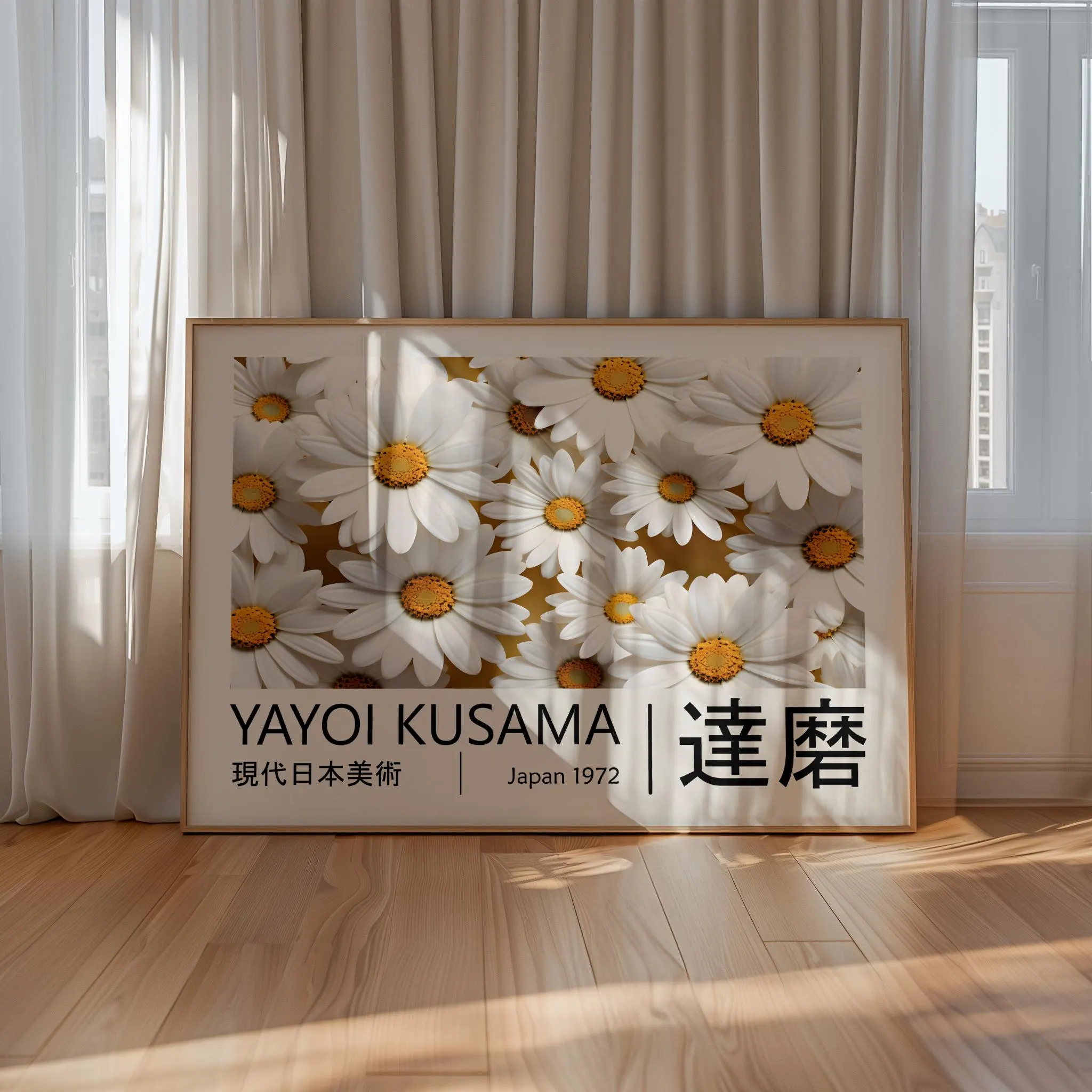 Yayoi Kusama Poster Japandi Ga - Japanese Lifestyle Japanese incelemesi ve fiyatı