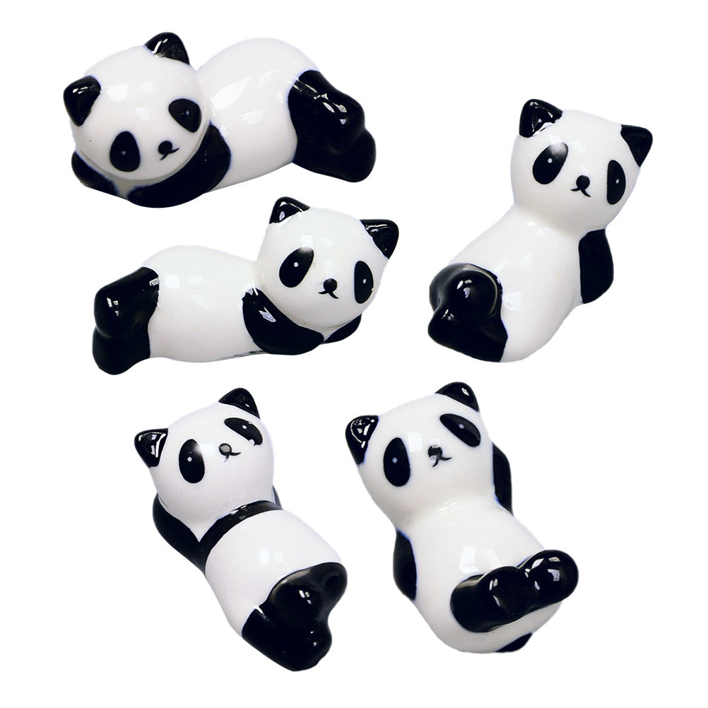 5Pcs Panda Chopsticks Rest Set - Chopstick Rest Ceramic incelemesi ve fiyatı