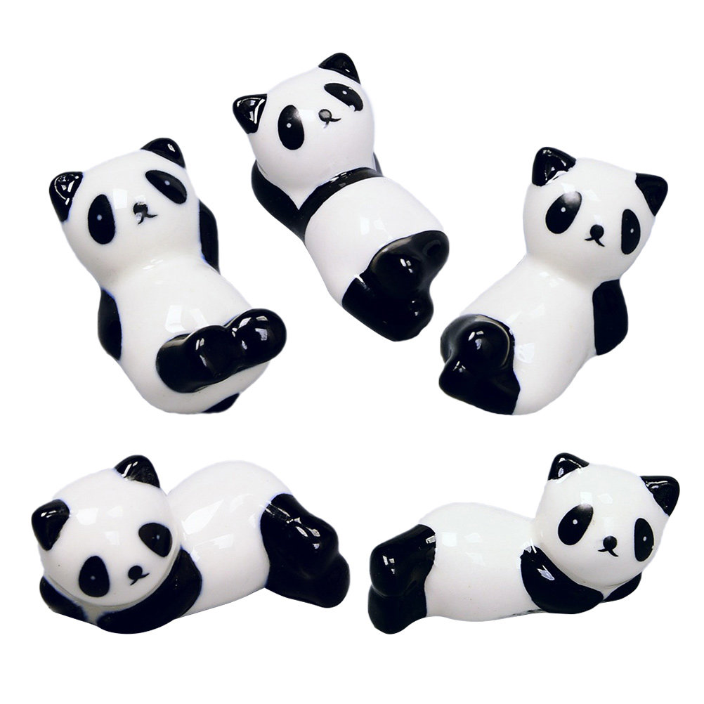 5Pcs Panda Chopsticks Rest Set - Chopstick Rest Ceramic incelemesi ve fiyatı