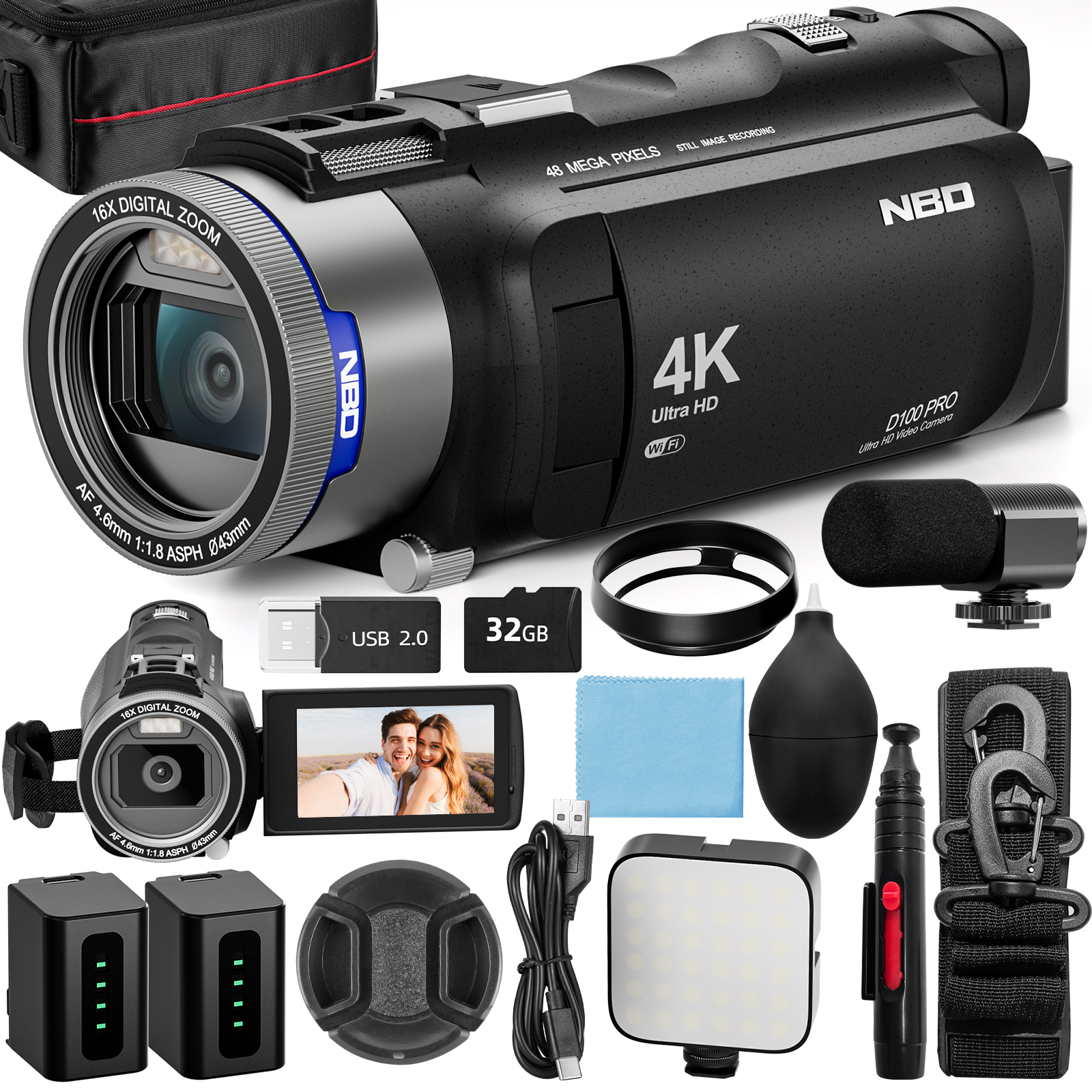 NBD 4K HD&48MP Camcorder Video - Japanese Lifestyle Japanese incelemesi ve fiyatı