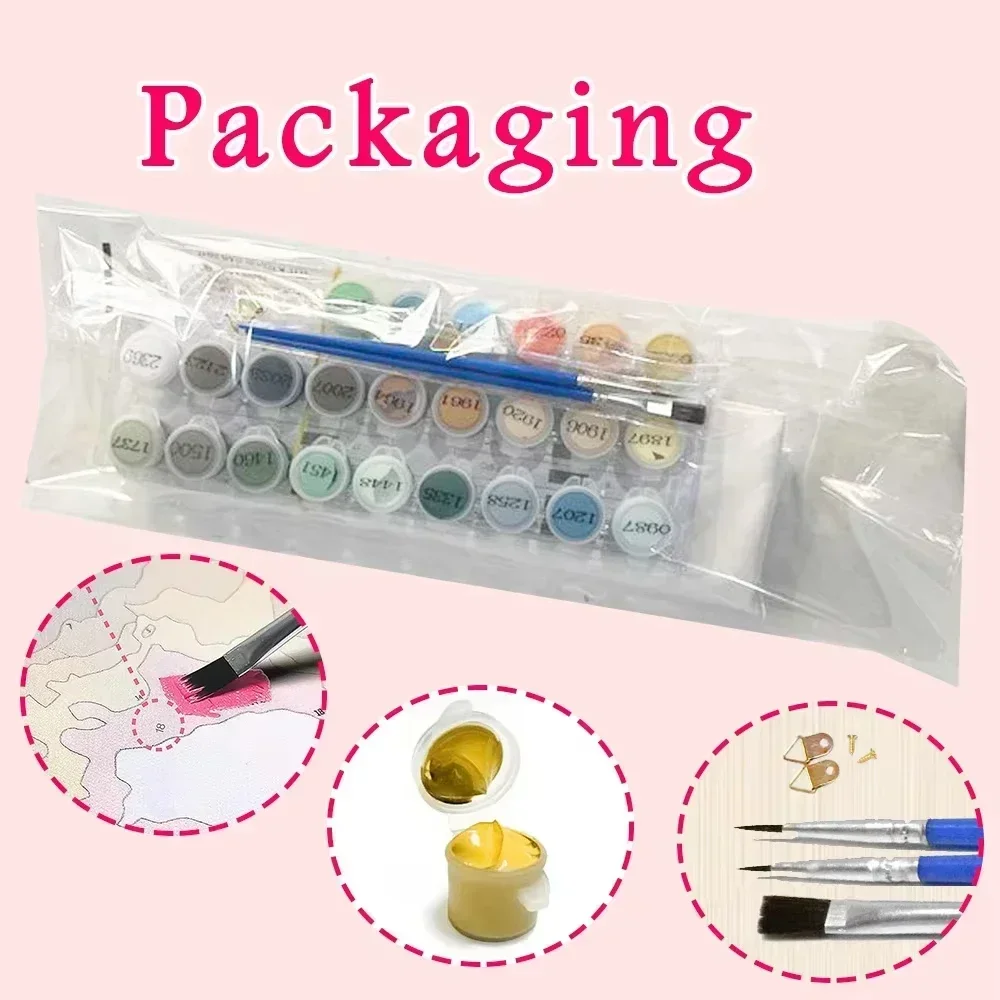  Oil Painting By Numbers kits  - Japanese Lifestyle Game incelemesi ve fiyatı